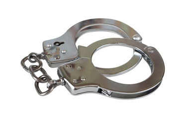 Obraz premium Handschellen mit exaktem Beschneidungspfad