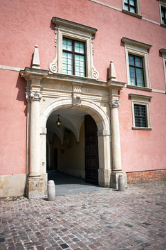 Archway of Royals Castle - Warsaw