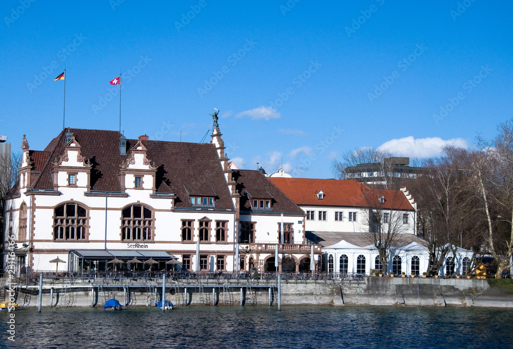 Wall mural altsatdt in konstanz, bodensee