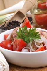 Thunfisch Tomaten Salat