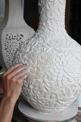 carve porcelain process