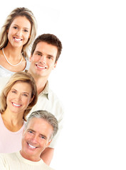 Happy people