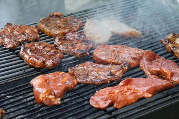 Grillfleisch