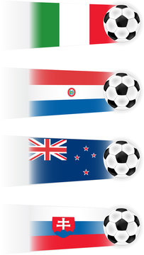Soccer World Cup Group F Teams  clipart (other groups availabel)