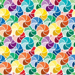 Seamless vivid swirl pattern