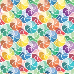 Seamless vivid swirl pattern