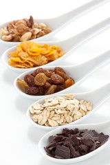 Muesli ingredients