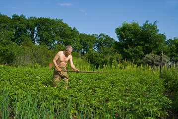 Man with Hoe 7