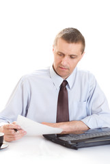 businessman with laptop