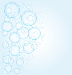 Obraz na płótnie Canvas Zen bubbles background