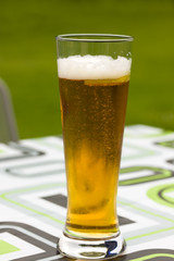 Glas Bier,Kristallweizen
