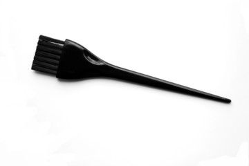 Black brush for hair's colouring