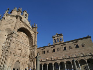 Fototapeta premium San Esteban y convento de los Dominicos en Salamanca