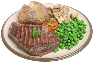 Sirloin Beef Steak Meal