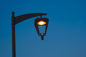 Fototapeta na wymiar Night Lamp