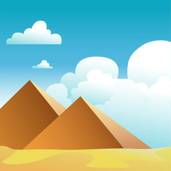 pyramids, egypt