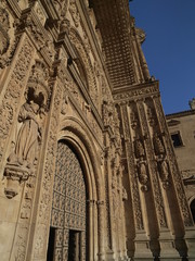 Detalle de la iglesia de San Esteban en Salamanca