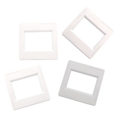 Frames for a photos - a slides  isolated on a white background