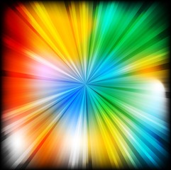 Obraz premium Multi-coloured beams - eps 10