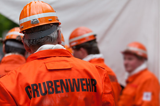 Bergleute, Grubenwehr