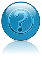 FAQ Frage  Button blue mirror