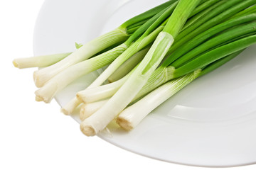 Green fresh onion