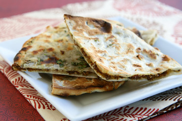 Keema Naan (Lamb Stuffed Flat Bread)