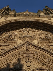 Portico de la Catedral Nueva de Salamanca