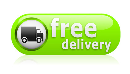 Free delivery button/badge