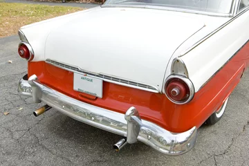 Photo sur Plexiglas Voitures anciennes cubaines Détail de l& 39 automobile antique, New Hampshire, USA