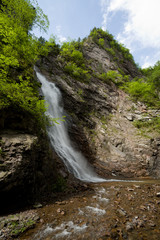 Fototapeta na wymiar waterfall. mountain river
