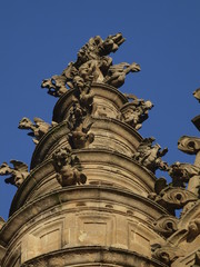 Detalle del pórtico de la Catedral Nueva de Salamanca