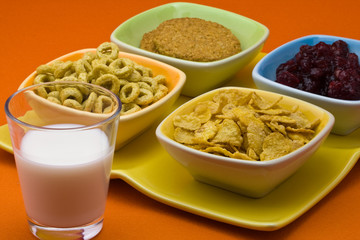 cereali e latte
