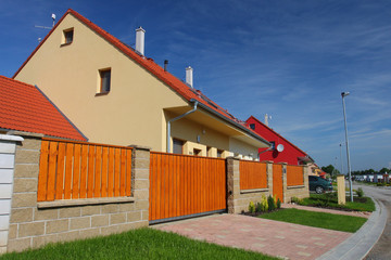 Small semi-detached house in the suburbs