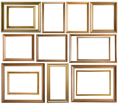 gold picture frames