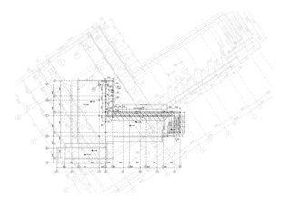 Vector elements for your design. The engineering plan of the hou