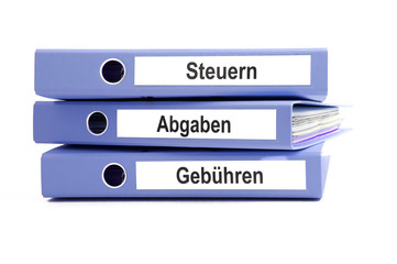 Steuern, Abgaben und Gebühren