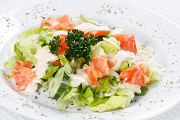 salad wish fish