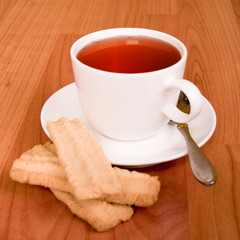 cup of tea and some cookies