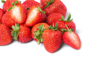 Fresh and tasty strawberries