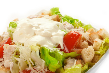 Caesar Salad with mayonnaise