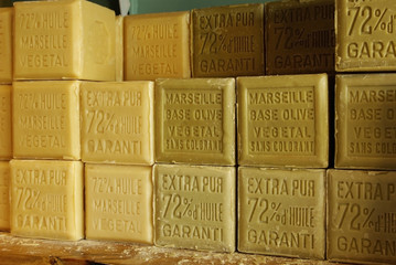 Cubes de savons de marseille