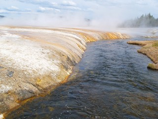 Rivière volcanique