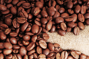 Coffee grains