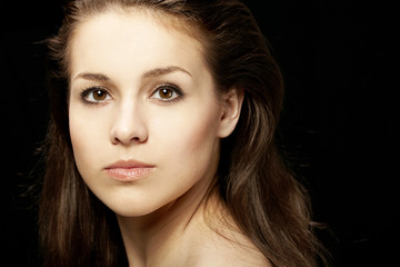 Fototapeta premium Portrait of pretty girl
