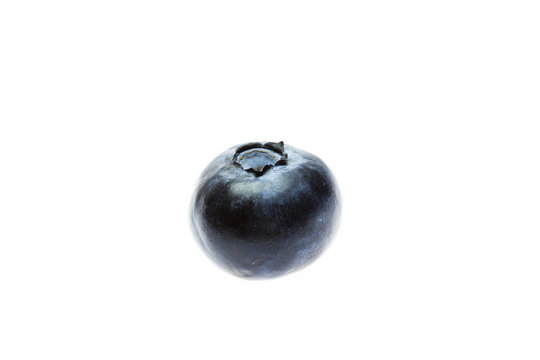 blueberries  isolated on white