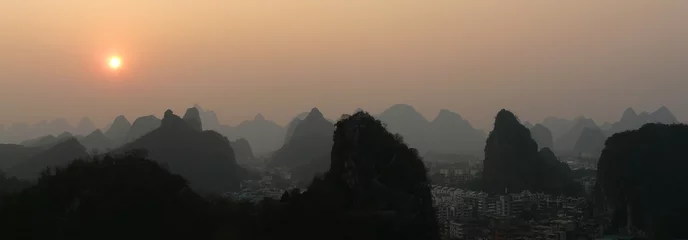 Selbstklebende Fototapete Guilin Guilin-Landschaft