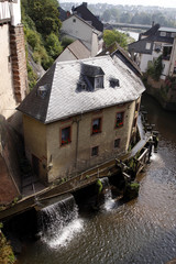 Hackenberger Mühle an der Leuk in Saarburg