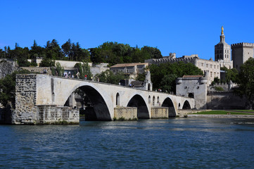 Naklejka premium pont saint benezet