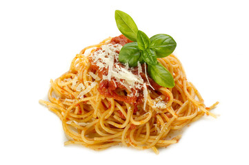 spaghetti with tomato - spaghetti al pomodoro